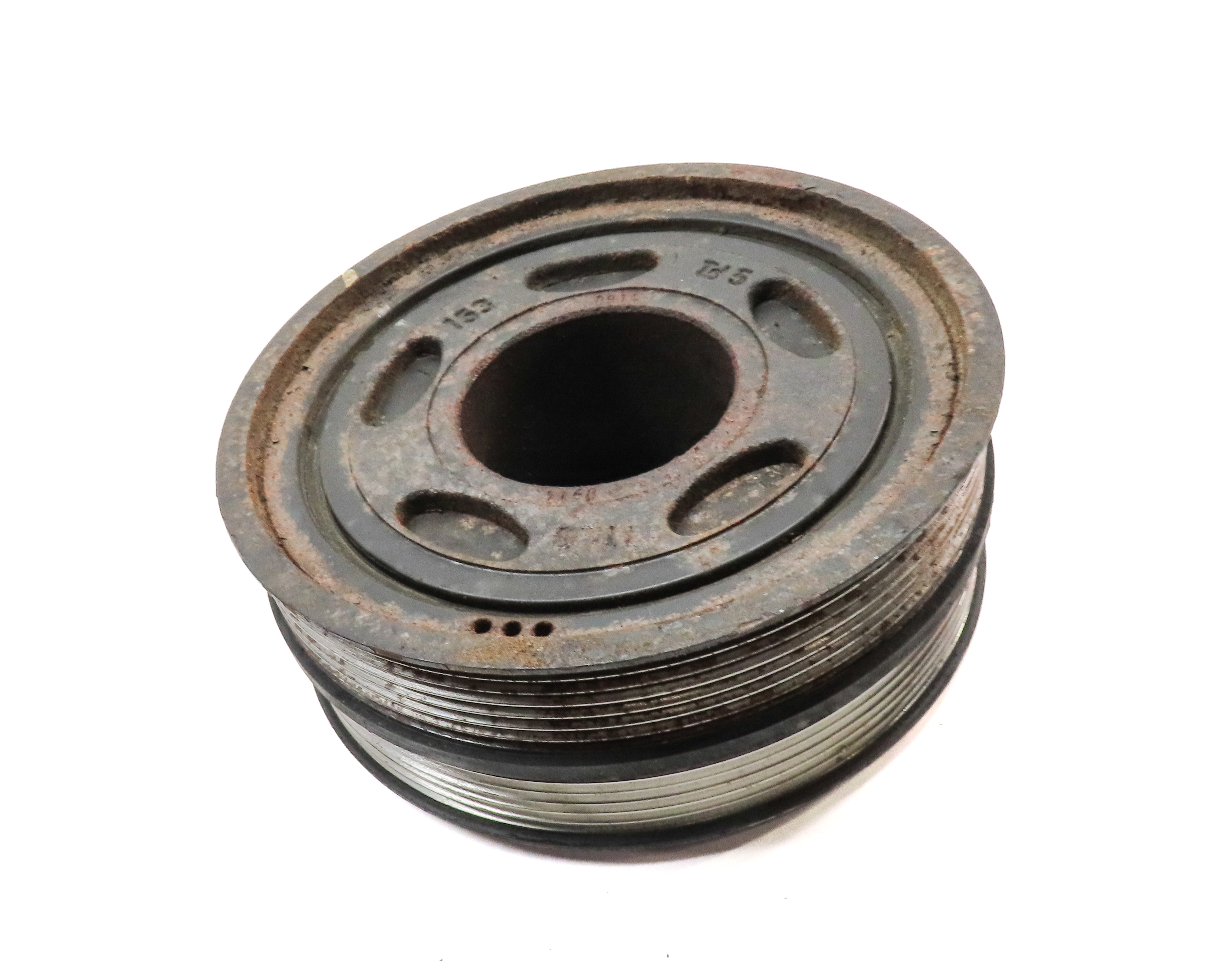 09-17 AUDI A6 A7 A8 Q5 Q7 S4 S5 (C7 D4 8R 4L B8 8T) 3.0L SUPER HARMONIC BALANCER — exact item pictured